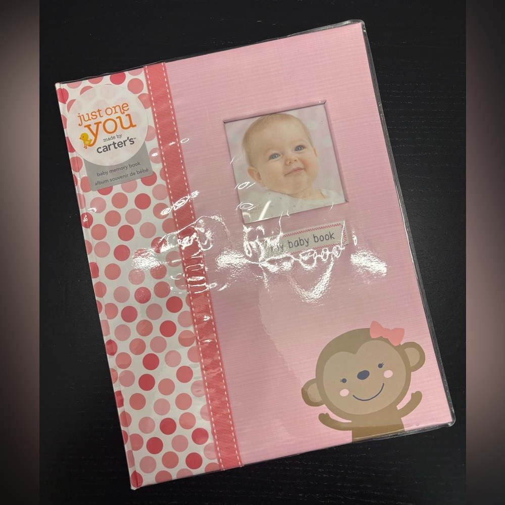 Carter's Pink Baby Memory Book